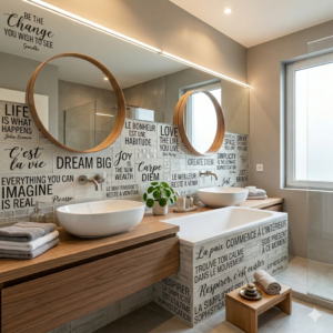 Tablier baignoire citation 001