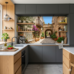 Credence cuisine trompe oeil 002