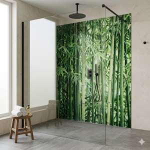 Panneau douche bambou 001